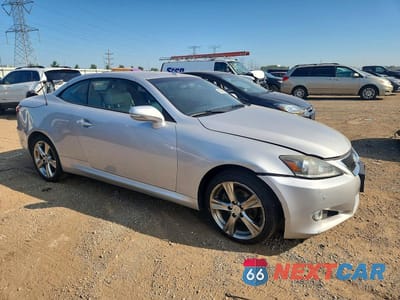 Czwarte zdjęcie samochodu z boku: 2012 LEXUS IS 250 VIN:JTHFF2C27C2522147 - miniatura