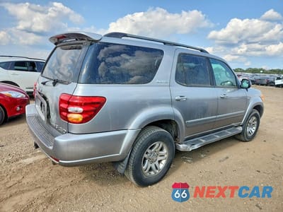 Trzecie zdjęcie samochodu z tyłu: 2003 TOYOTA SEQUOIA LIMITED VIN:5TDBT48A03S193336 - miniatura