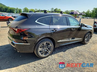 Trzecie zdjęcie samochodu z tyłu: 2025 ACURA MDX ADVANCE VIN:5J8YE1H89SL016009 - miniatura