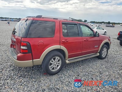 Trzecie zdjęcie samochodu z tyłu: 2007 FORD EXPLORER EDDIE BAUER VIN:1FMEU64E47UB33362 - miniatura