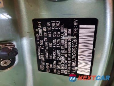 Zdjęcie 14 z 14 samochodu: 2011 HYUNDAI TUCSON GLS VIN:KM8JU3AC9BU232056 - miniatura
