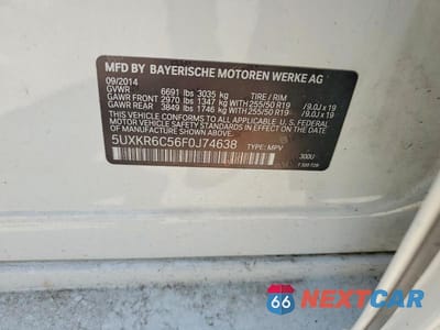 Zdjęcie 13 z 13 samochodu: 2015 BMW X5 XDRIVE50I VIN:5UXKR6C56F0J74638 - miniatura