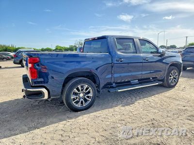 Trzecie zdjęcie samochodu z tyłu: 2022 CHEVROLET SILVERADO C1500 LT VIN:2GCPACED3N1509973 - miniatura