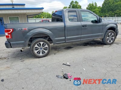 Trzecie zdjęcie samochodu z tyłu: 2019 FORD F150 SUPER CAB VIN:1FTEX1EP6KKF24323 - miniatura