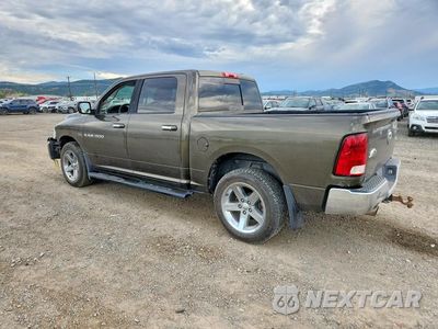 Drugie zdjęcie samochodu z przodu: 2012 DODGE RAM 1500 SLT VIN:1C6RD7LT8CS308821 - miniatura