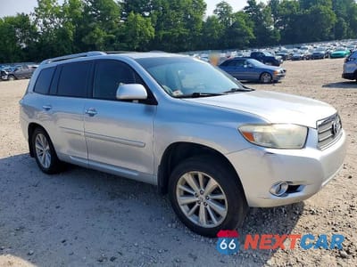 Czwarte zdjęcie samochodu z boku: 2009 TOYOTA HIGHLANDER BASE VIN:JTEEW44A292033934 - miniatura