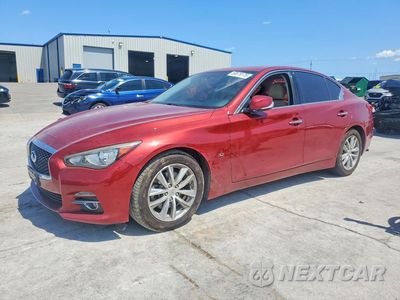 2015 INFINITI Q50 PREMIUM JN1BV7APXFM335141 - główne zdjęcie licytacji z USA - miniatura