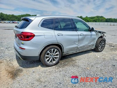 Trzecie zdjęcie samochodu z tyłu: 2019 BMW X3 XDRIVE30I VIN:5UXTR9C51KLP97647 - miniatura