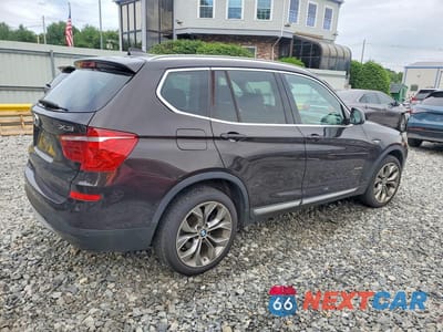 Trzecie zdjęcie samochodu z tyłu: 2016 BMW X3 XDRIVE28I VIN:5UXWX9C50G0D86240 - miniatura