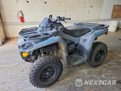 Drugie zdjęcie samochodu z przodu: 2021 CAM AM OUTLANDER ATV VIN:3JBLGAR4XMJ005816 - miniatura