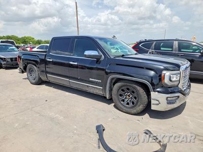 Czwarte zdjęcie samochodu z boku: 2018 GMC SIERRA C1500 SLT VIN:3GTP1NEC0JG599121 - miniatura