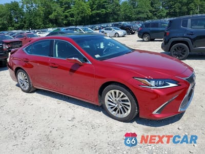 Czwarte zdjęcie samochodu z boku: 2020 LEXUS ES 350 LUXURY VIN:58AEZ1B14LU065054 - miniatura