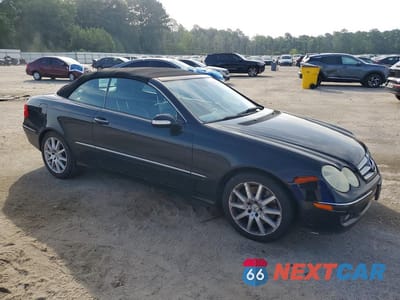 Czwarte zdjęcie samochodu z boku: 2007 MERCEDES-BENZ CLK 350 VIN:WDBTK56F47T086615 - miniatura
