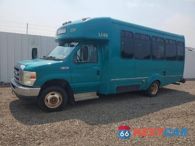 2009 FORD E450 SHUTTLE BUS 1FDFE45P79DA69195 - główne zdjęcie licytacji z USA - miniatura