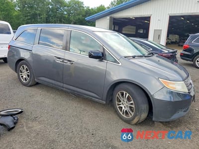 Czwarte zdjęcie samochodu z boku: 2012 HONDA ODYSSEY EX VIN:5FNRL5H4XCB044449 - miniatura