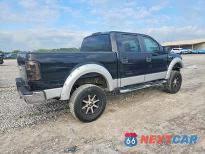 Trzecie zdjęcie samochodu z tyłu: 2007 FORD F150 SUPERCREW VIN:1FTRW14W27FB80485 - miniatura