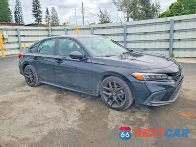 Czwarte zdjęcie samochodu z boku: 2024 HONDA CIVIC SPORT VIN:2HGFE2F55RH583461 - miniatura