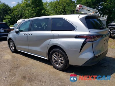 Drugie zdjęcie samochodu z przodu: 2024 TOYOTA SIENNA LE VIN:5TDKSKFC3RS140540 - miniatura