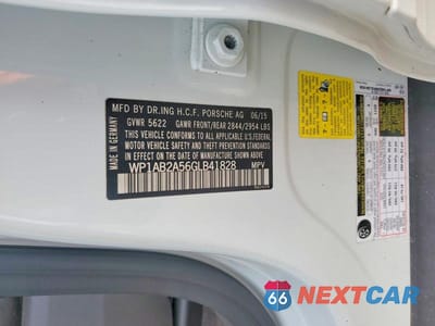 Zdjęcie 12 z 12 samochodu: 2016 PORSCHE MACAN S VIN:WP1AB2A56GLB41828 - miniatura