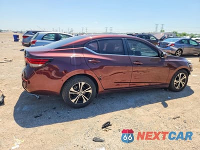 Trzecie zdjęcie samochodu z tyłu: 2023 NISSAN SENTRA SV VIN:3N1AB8CV1PY224384 - miniatura