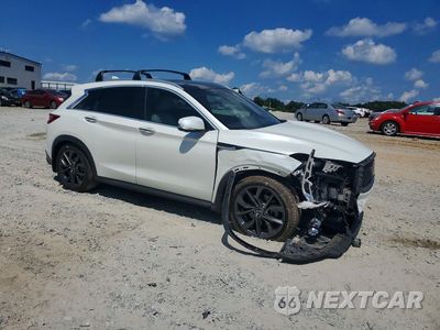 Czwarte zdjęcie samochodu z boku: 2019 INFINITI QX50 ESSENTIAL VIN:3PCAJ5M16KF106426 - miniatura