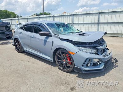 Czwarte zdjęcie samochodu z boku: 2021 HONDA CIVIC TYPE-R TOURING VIN:SHHFK8G74MU200486 - miniatura