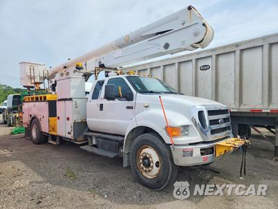 Czwarte zdjęcie samochodu z boku: 2012 FORD F750 SUPER DUTY BUCKET TRUCK VIN:3FRXX7FK4CV338706 - miniatura