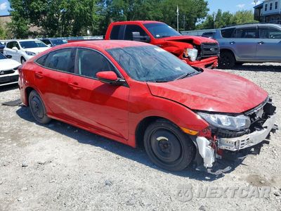 Czwarte zdjęcie samochodu z boku: 2018 HONDA CIVIC LX VIN:2HGFC2F5XJH538140 - miniatura