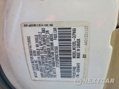 Zdjęcie 12 z 12 samochodu: 1999 TOYOTA CAMRY SOLARA SE V6 VIN:2T1CF22PXXC187555 - miniatura