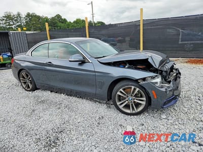 Czwarte zdjęcie samochodu z boku: 2018 BMW 430XI VIN:WBA4Z3C57JEC57967 - miniatura