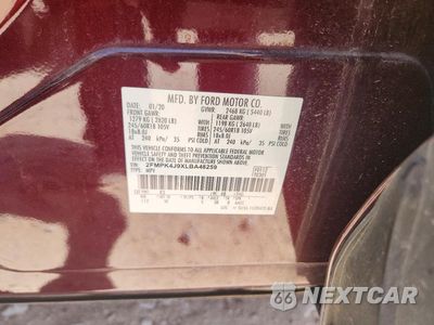 Zdjęcie 13 z 13 samochodu: 2020 FORD EDGE SEL VIN:2FMPK4J9XLBA48259 - miniatura