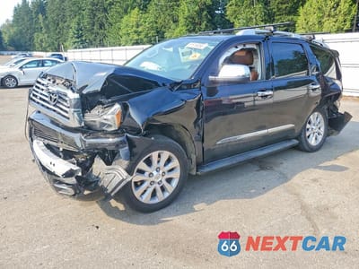 2019 TOYOTA SEQUOIA PLATINUM 5TDDY5G18KS171505 - główne zdjęcie licytacji z USA - miniatura