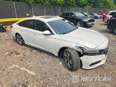 Czwarte zdjęcie samochodu z boku: 2019 HONDA ACCORD EX VIN:1HGCV1F45KA140557 - miniatura