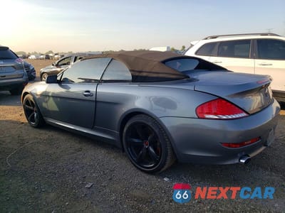 Drugie zdjęcie samochodu z przodu: 2008 BMW 650 I VIN:WBAEB53568CX62597 - miniatura
