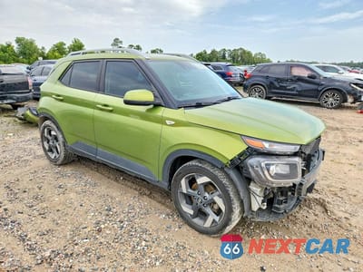 Czwarte zdjęcie samochodu z boku: 2022 HYUNDAI VENUE SEL VIN:KMHRC8A39NU141120 - miniatura