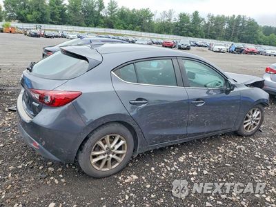 Trzecie zdjęcie samochodu z tyłu: 2015 MAZDA 3 GRAND TOURING VIN:3MZBM1M70FM185437 - miniatura