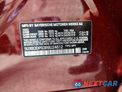 Zdjęcie 13 z 13 samochodu: 2024 BMW X3 M40I VIN:5UX83DP03R9U24612 - miniatura