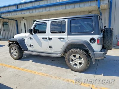 Drugie zdjęcie samochodu z przodu: 2021 JEEP WRANGLER UNLIMITED SPORT VIN:1C4HJXKN4MW591356 - miniatura