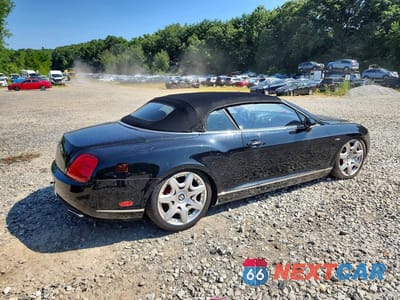 Trzecie zdjęcie samochodu z tyłu: 2007 BENTLEY CONTINENTAL GTC VIN:SCBDR33W77C045800 - miniatura