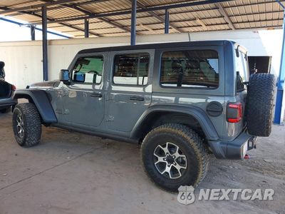 Drugie zdjęcie samochodu z przodu: 2020 JEEP WRANGLER UNLIMITED RUBICON VIN:1C4HJXFN6LW124156 - miniatura