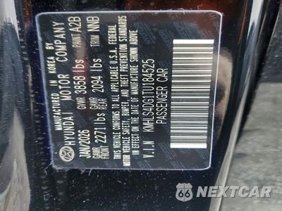 Zdjęcie 13 z 13 samochodu: 2026 HYUNDAI ELANTRA SEL SPORT PREMIUM VIN:KMHLS4DG1TU184525 - miniatura