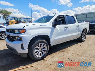 2021 CHEVROLET SILVERADO K1500 CUSTOM 3GCPYBEH5MG176092 - główne zdjęcie licytacji z USA - miniatura