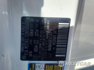 Zdjęcie 13 z 13 samochodu: 2014 KIA OPTIMA HYBRID VIN:KNAGM4AD9E5071409 - miniatura
