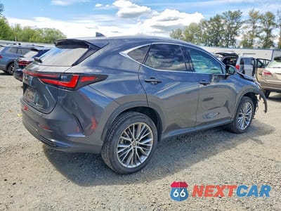 Trzecie zdjęcie samochodu z tyłu: 2024 LEXUS NX 350H LUXURY VIN:2T2HKCEZXRC024598 - miniatura