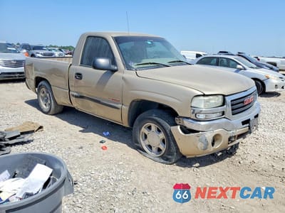 Czwarte zdjęcie samochodu z boku: 2004 GMC NEW SIERRA C1500 VIN:1GTEC14X24Z289068 - miniatura