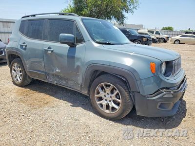 Czwarte zdjęcie samochodu z boku: 2017 JEEP RENEGADE LATITUDE VIN:ZACCJABB6HPF83503 - miniatura