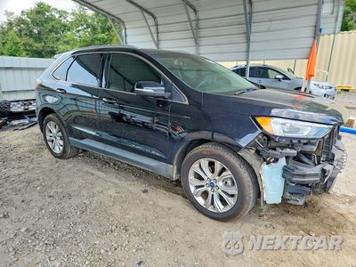 Czwarte zdjęcie samochodu z boku: 2020 FORD EDGE TITANIUM VIN:2FMPK3K97LBA60815 - miniatura