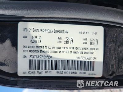 Zdjęcie 23 z 24 samochodu: 2007 CHRYSLER 300C VIN:2C3KA63H77H897158 - miniatura