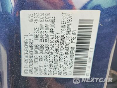 Zdjęcie 14 z 14 samochodu: 2026 HONDA CR-V TRAILSPORT VIN:7FARS6H63TE028981 - miniatura