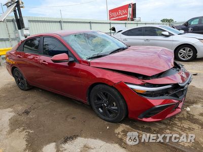 Czwarte zdjęcie samochodu z boku: 2024 HYUNDAI ELANTRA SEL VIN:KMHLM4DG8RU672874 - miniatura